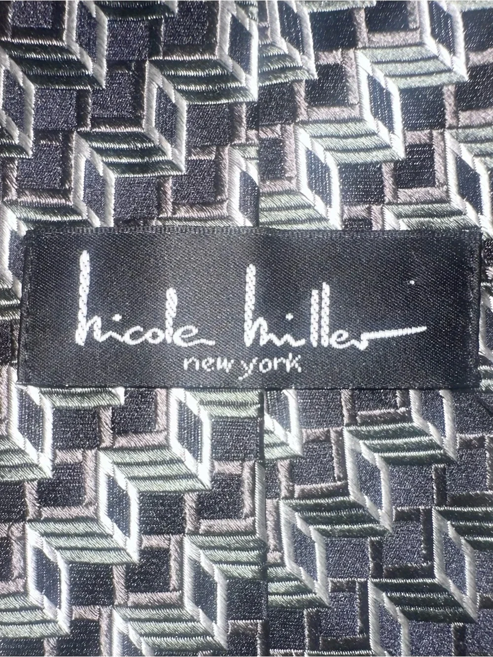Nicole Miller men's necktie tie like new